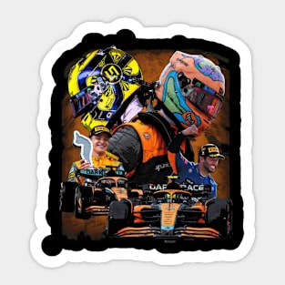 Lando Norris & Oscar Piastri Team Sticker